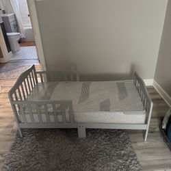 Toddler Bed W/ Mattress Included