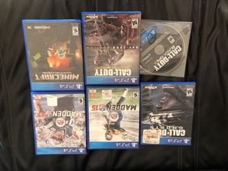 PS4 6 games for $100