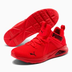 Stylish Red Puma Enzo 2 Sporty Shoes