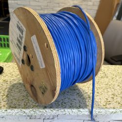 18/6 Shielded blue Cable. Plenum Rated 500 FT