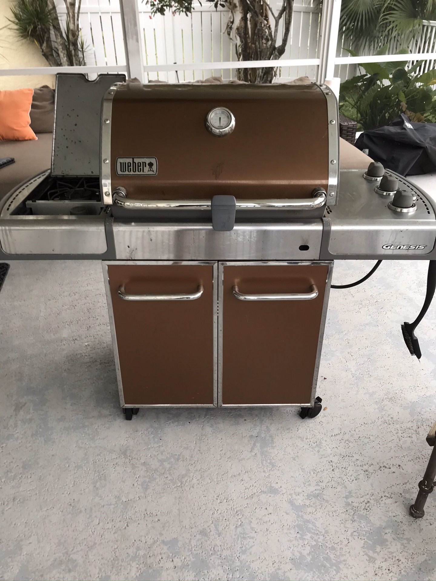 Weber Genesis Propane Grill with Side Burner