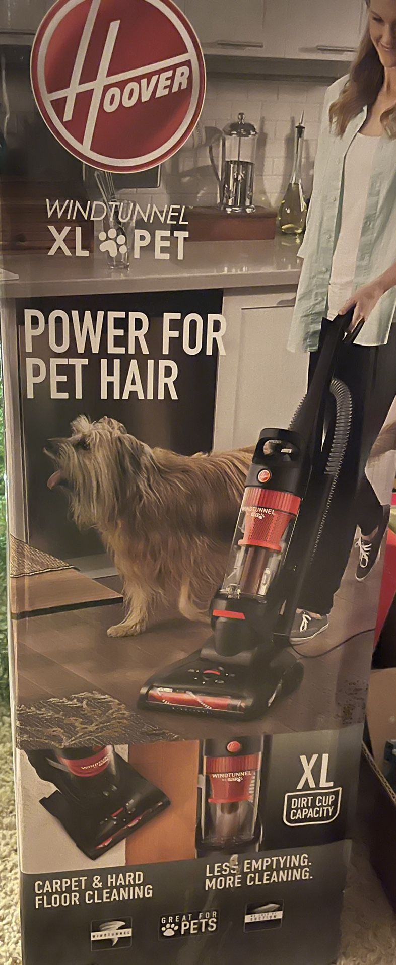 $100. Brand New -Never Opened Hoover Wind tunnel XL Vaccum