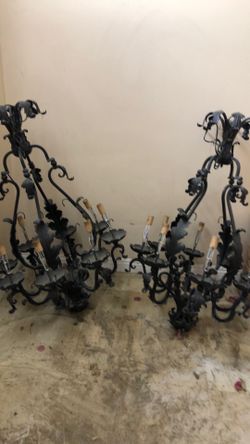 Antique chandeliers