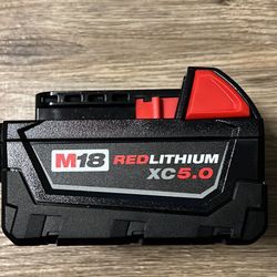 Milwaukee M18 5.0 Battery 