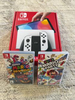 BrandNew Nintendo Switch OLED with 2 Games