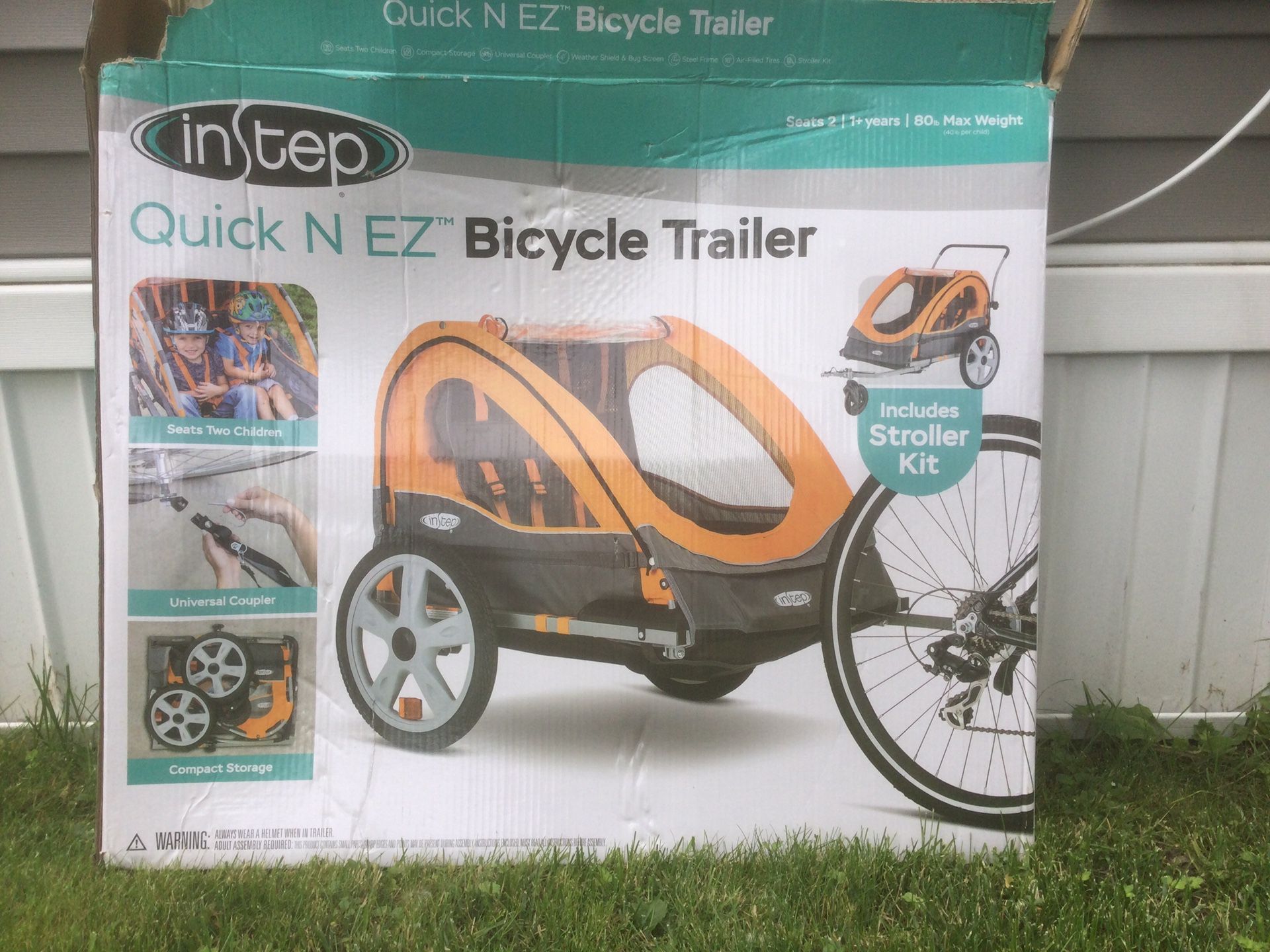 Baby bike trailer/stroller