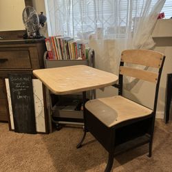 Vintage Home School Desk 