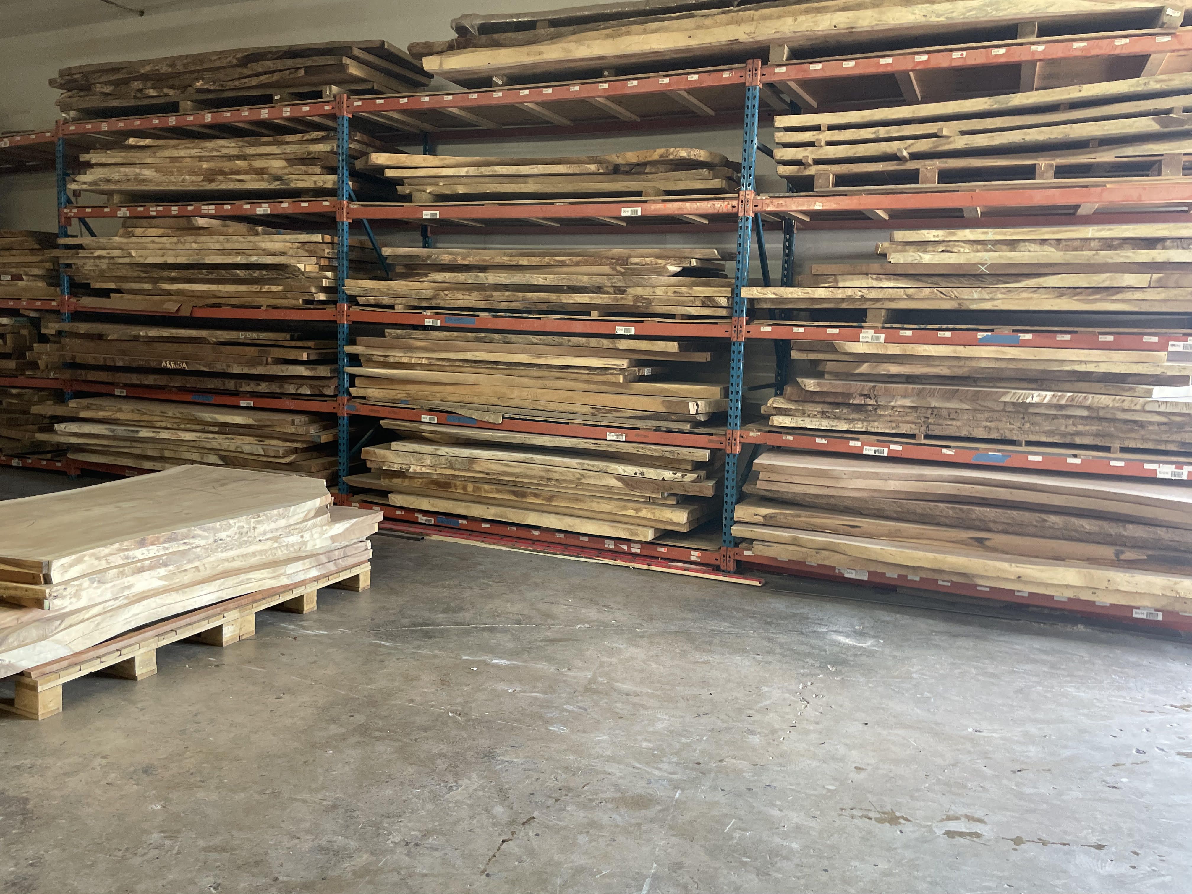 Bulk kiln dried slabs