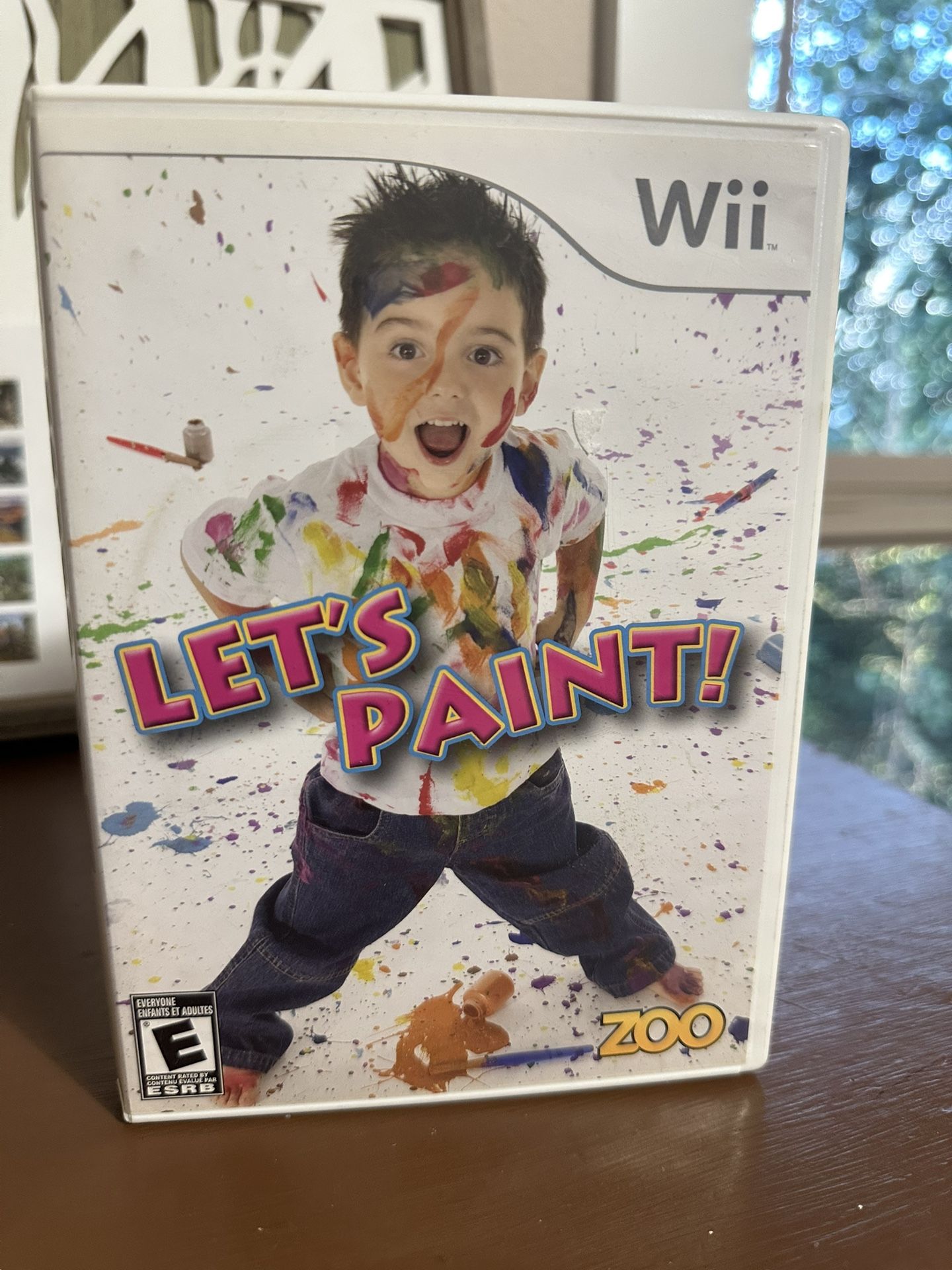 Nintendo Wii Lets Paint Game
