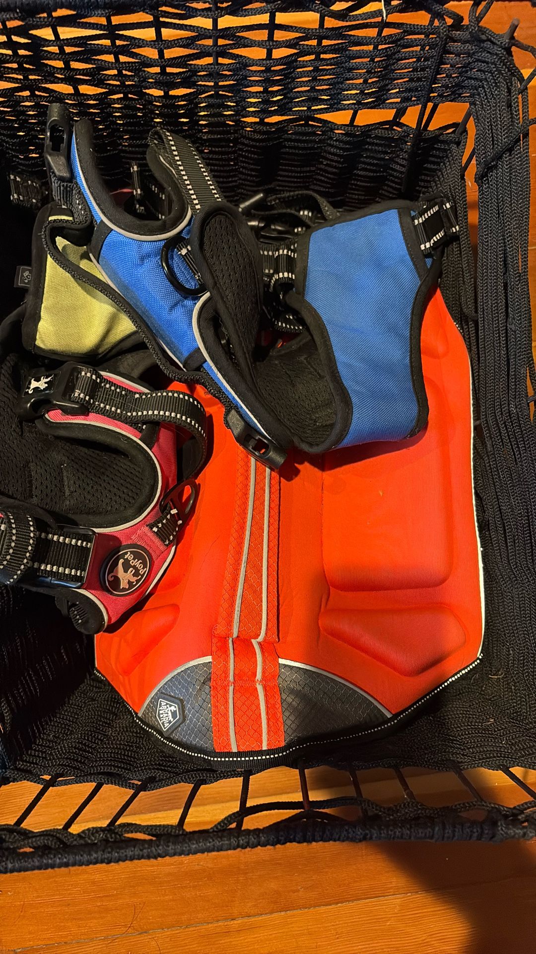 Dog Harnesses And Pet Flotation Life Jacket- New Dog Starter Set!