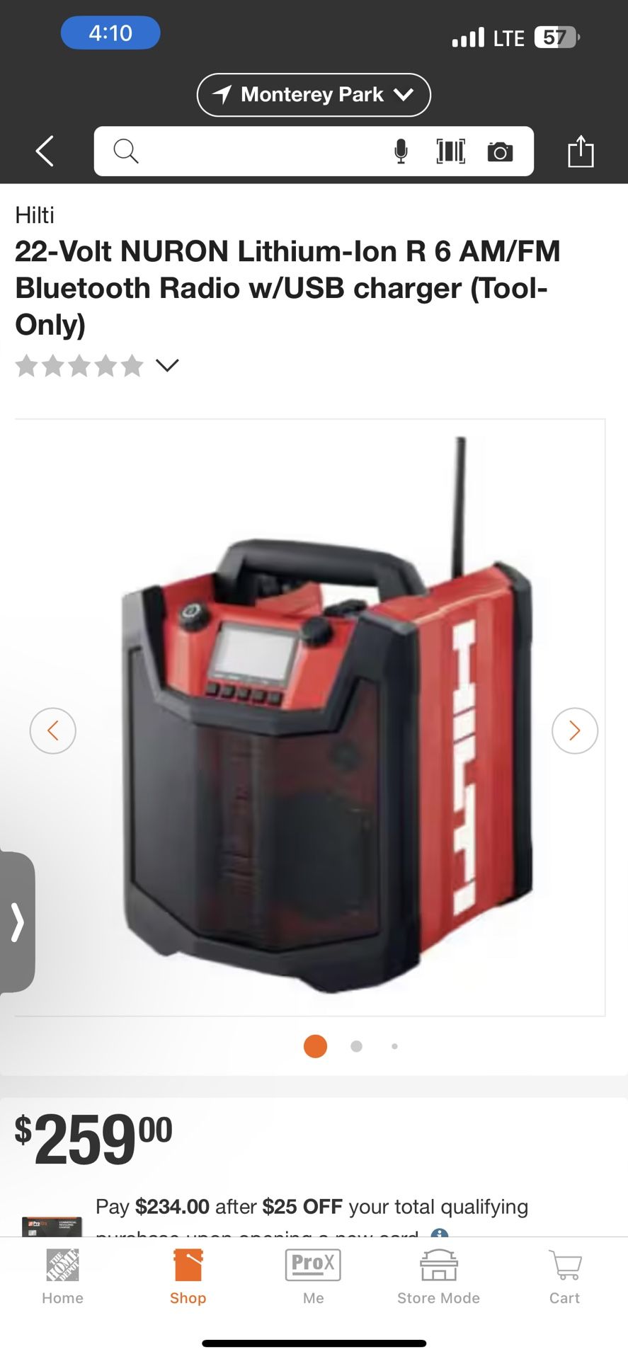 Hilti Bluetooth/radio Speaker Kit