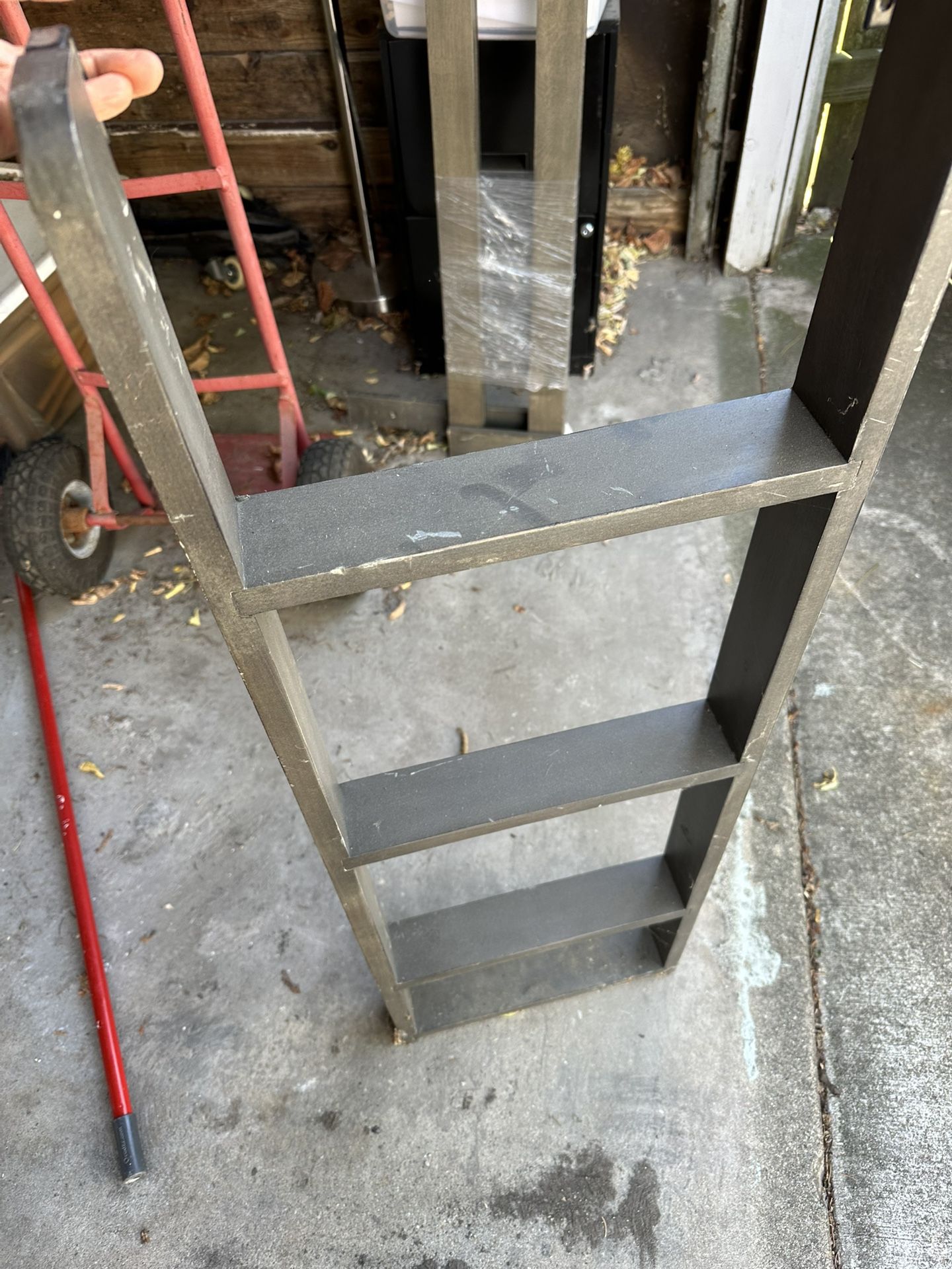 Free Bunk Bed Ladder and Side Rail — Grey