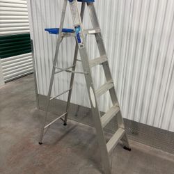 Werner 6’ feet aluminum ladder. $80