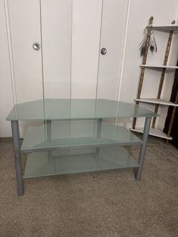Glass Entertainment Stand