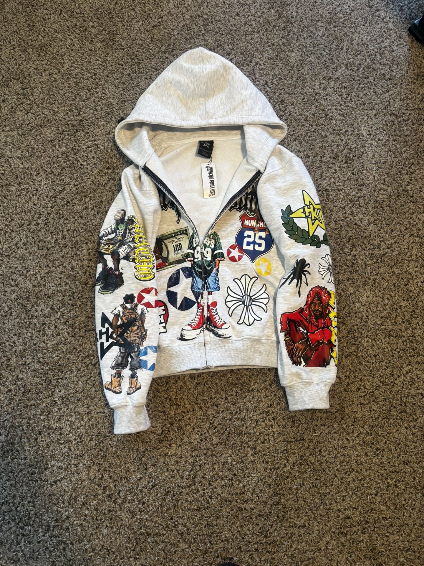 Huncho Kouture Zip Up Hoodie
