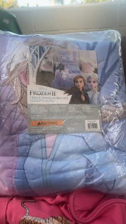 Frozen 4 Piece Toddler Bedset