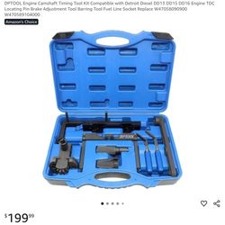 Engine Camshaft Timing Tool Kit Compatible with Detroit Diesel DD13 DD15 DD16 Engine