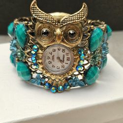 Fashion Owl Watch ( Cuff)