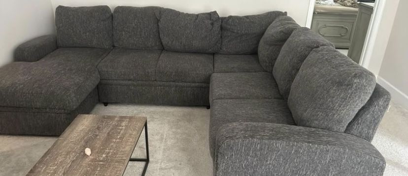 Grey Sectional For Sale Delivery Available🚚‼️🚚‼️