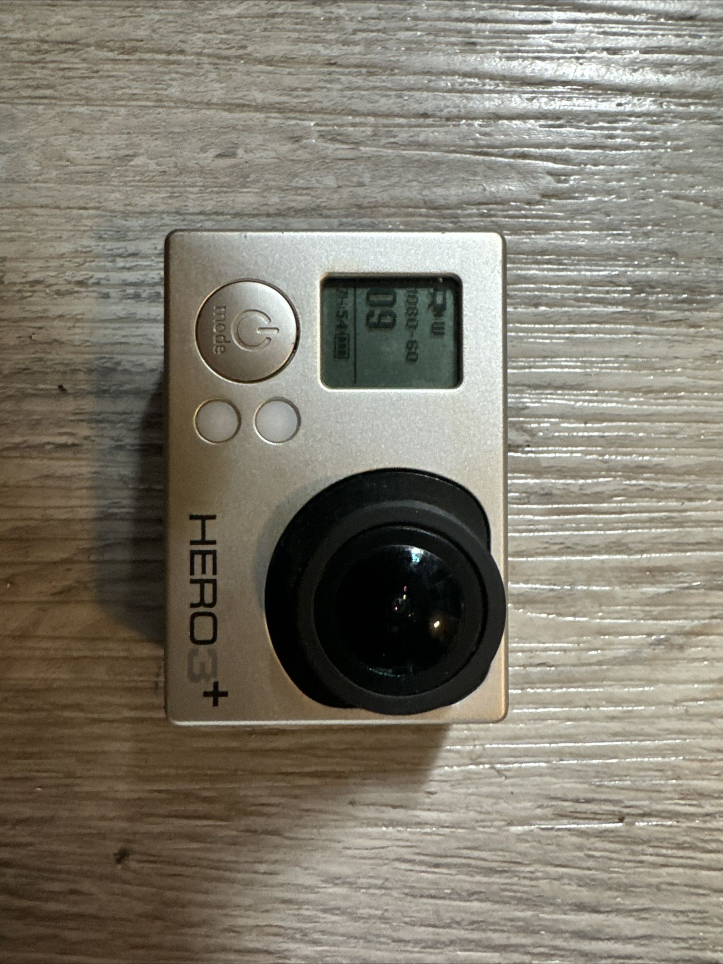 GoPro Hero 3+ With LCD Viewing Screen Attachment