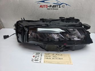 1brokentab 2021 - 2023 NISSAN ROGUE RIGHT PASSENGER LED HEADLIGHT OEM AY67376 blck