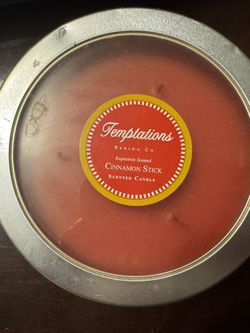New Temptations Cinnamon Stick 3 Wick Candle