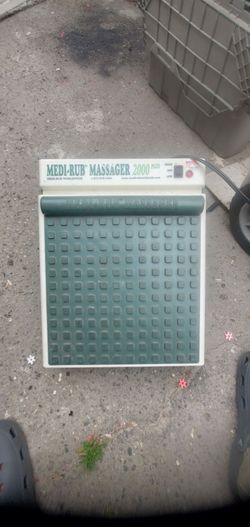 Medi-Rub Massager 2000 plus