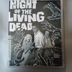 Night Of The Living Dead 4k + Bluray Criterion (Poster Included)