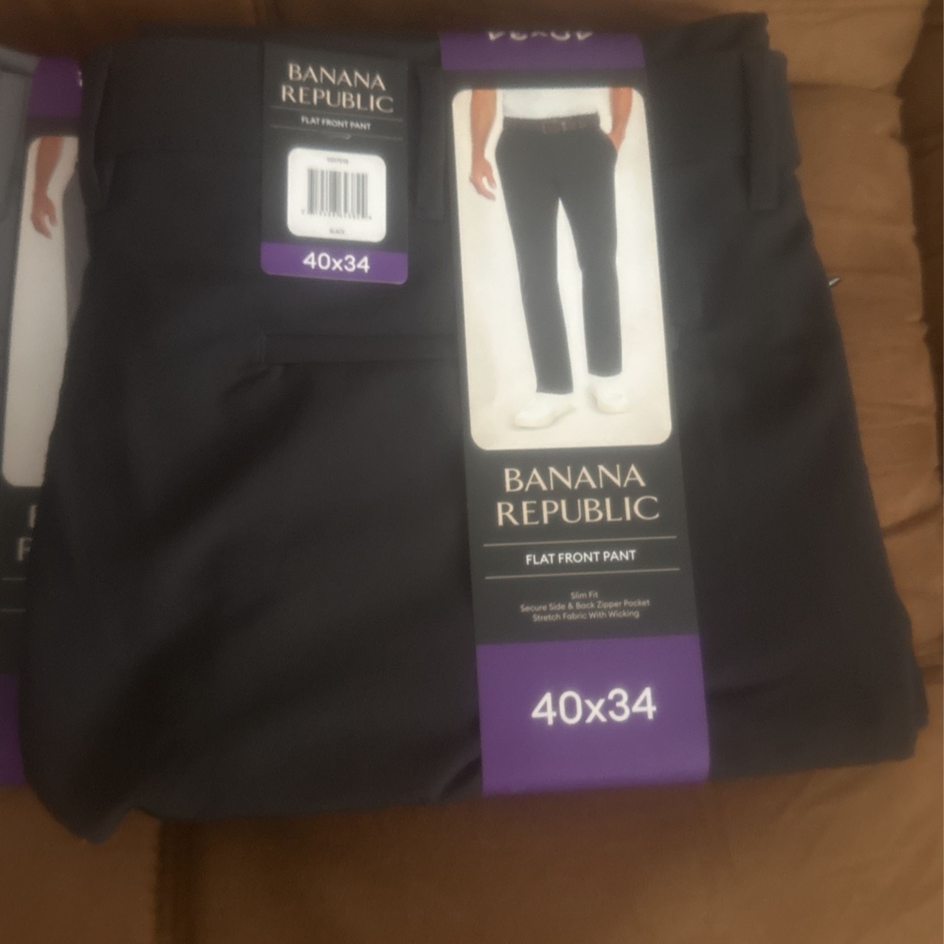 2 NEW PAIRS BANANA REPUBLIC pants 
