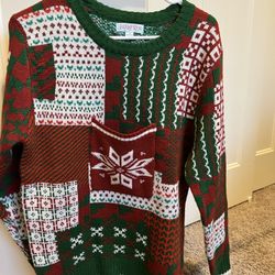 Xmas Ugly Sweater. Size s. Wool