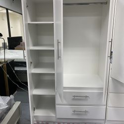 New Wardrobe Closet 43/22/72 Available In Black 