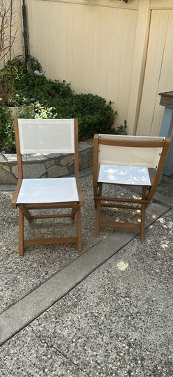 Teak Chairs (Folding)