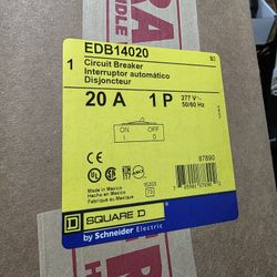 Square D 20 AMP CIRCUIT BREAKER (277V)
