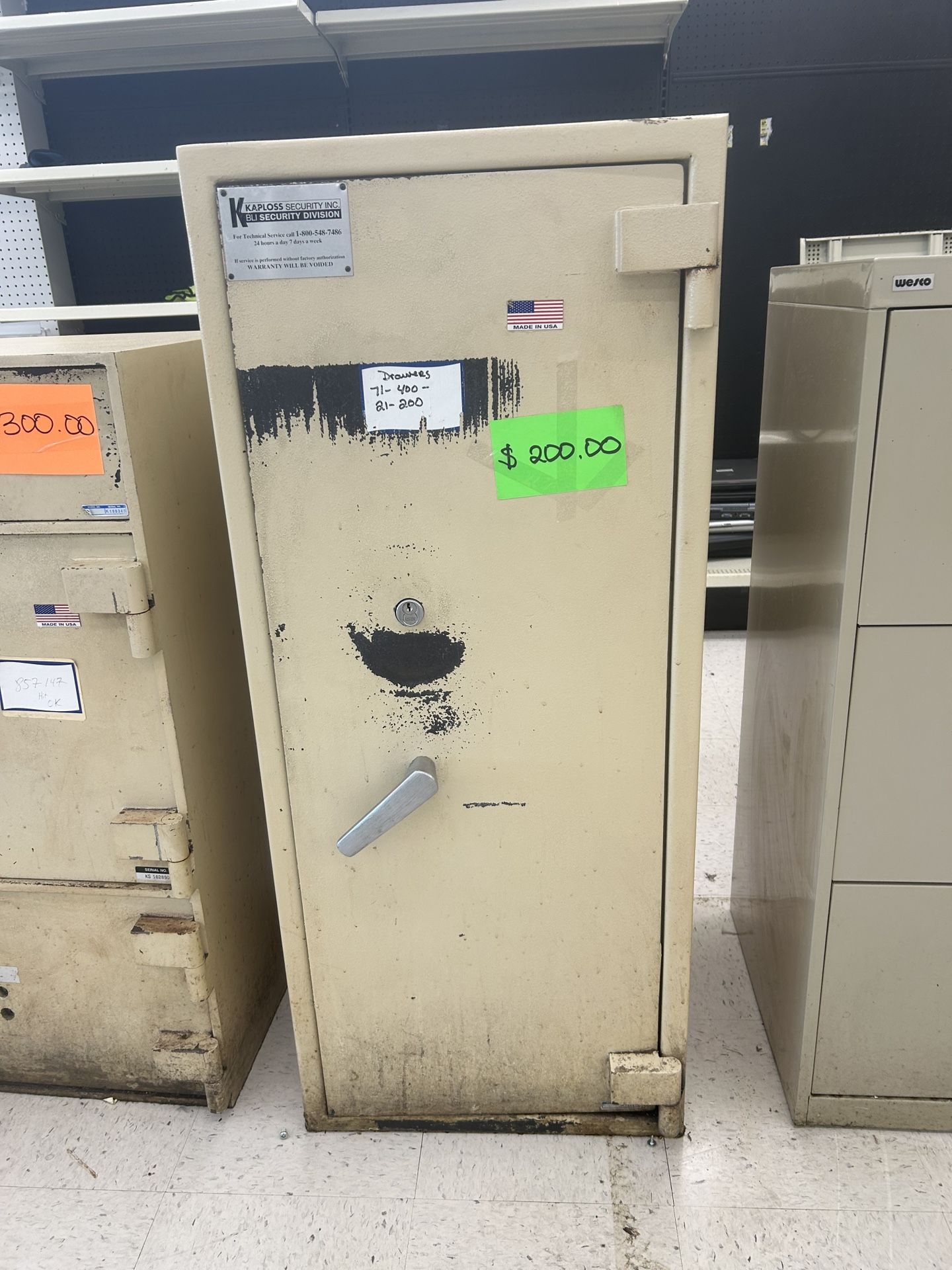 Safe - Great Deal