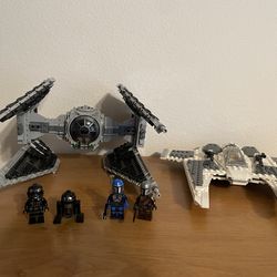 LEGO Star Wars: Mandalorian Fang Fighter Vs. Tie Interceptor (75348)