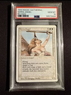 PSA 10 Serra Angel Revised Magic the Gathering MTG