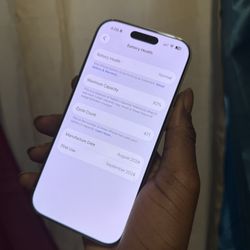 iPhone 16 Pro 128 GB White Titanium Unlocked 