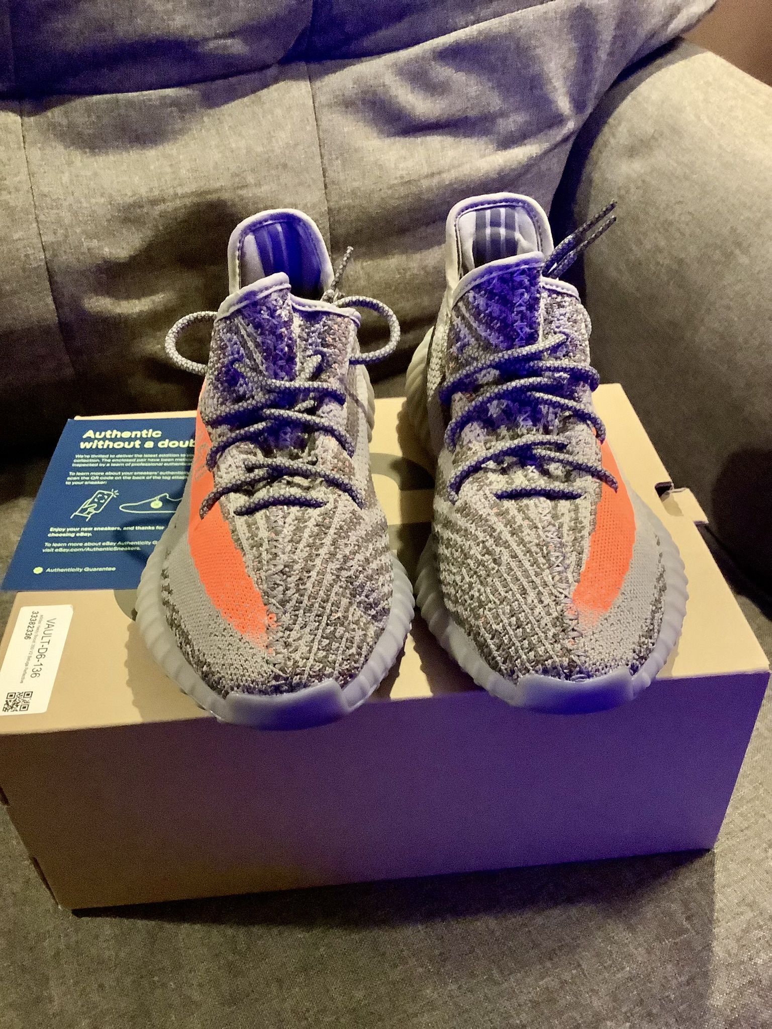 Adidas Yeezy Boost 350 Beluga Reflective Size 10 Pre-owned