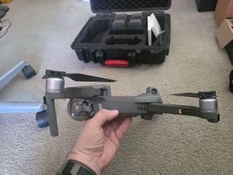 Dji mavic 2 pro with accessories and crystal sky monitor