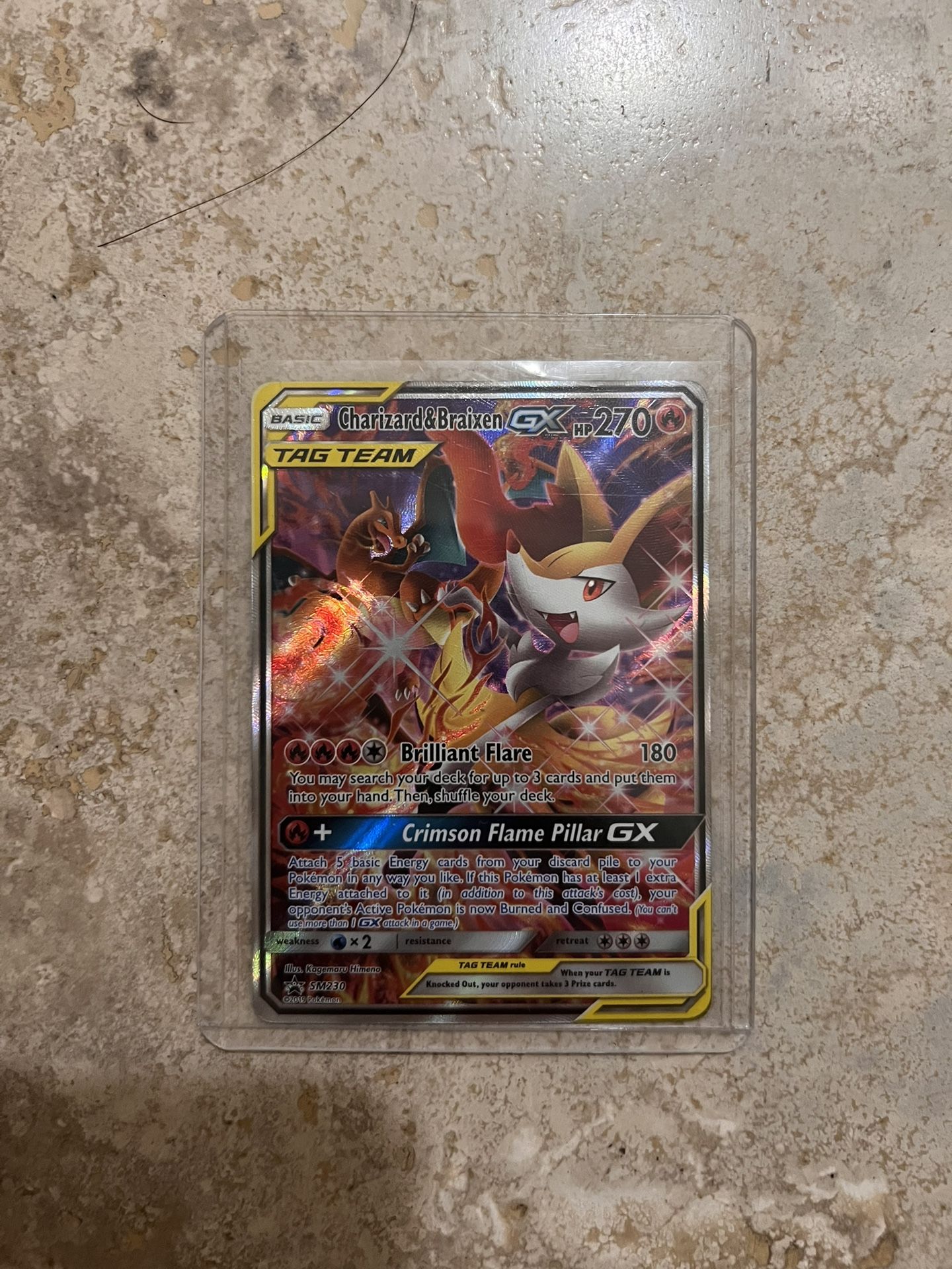 Charizard & Braixen GX - SM230 - SM Promos (SMP) - Near Mint