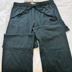 SKIMS - JERSEY LOUNGE MENS RELAXED STRAIGHT LEG PANT L