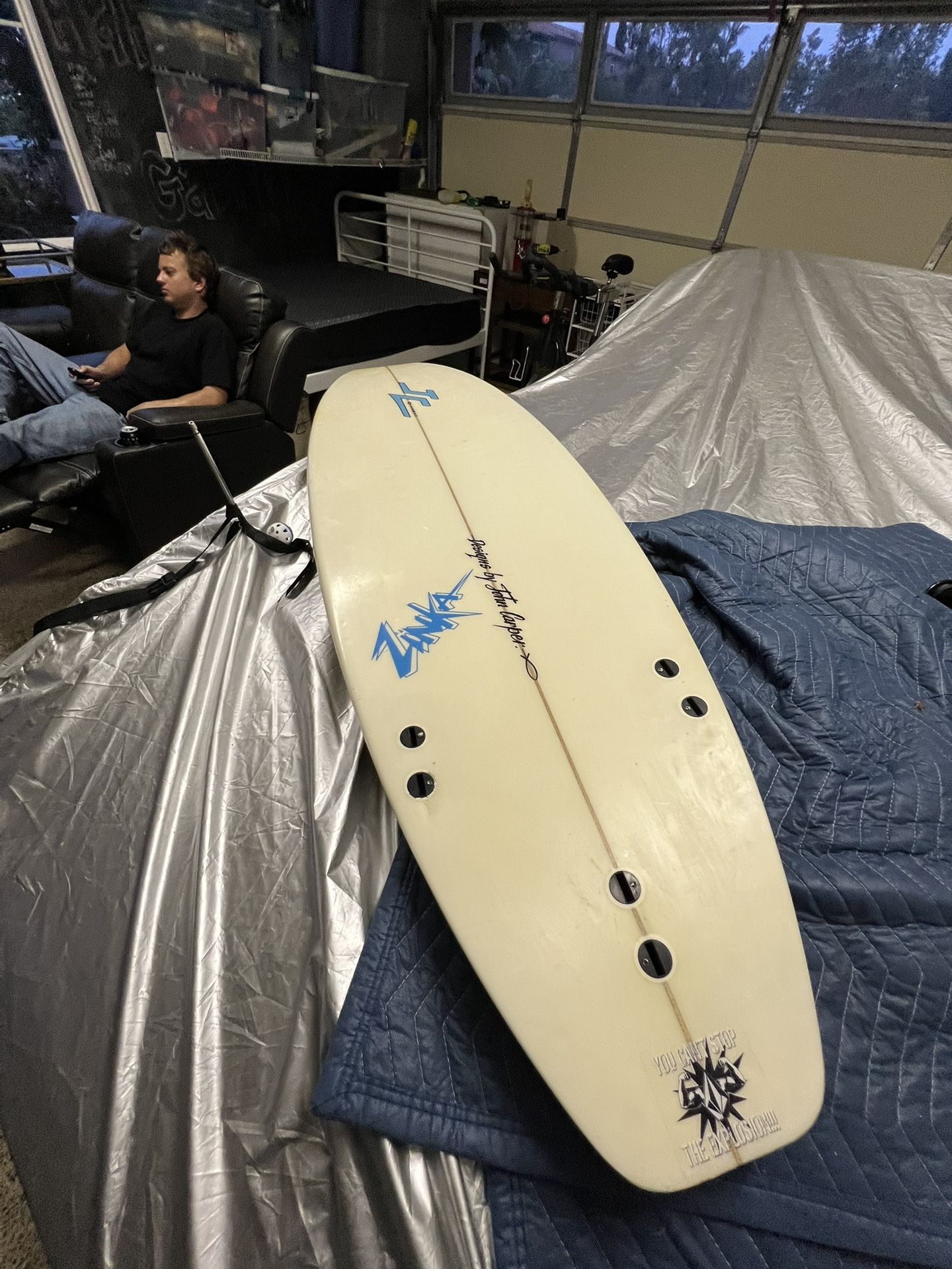 JC Shortboard Surfboard Tri fin