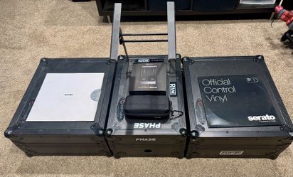 Complete DJ Setup Bundle — Rane Seventy, 2x Reloop RP-8000 Turntables, Phase Essential, Flight Cases