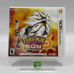 Pokemon Sun (Nintendo 3DS, 2016)