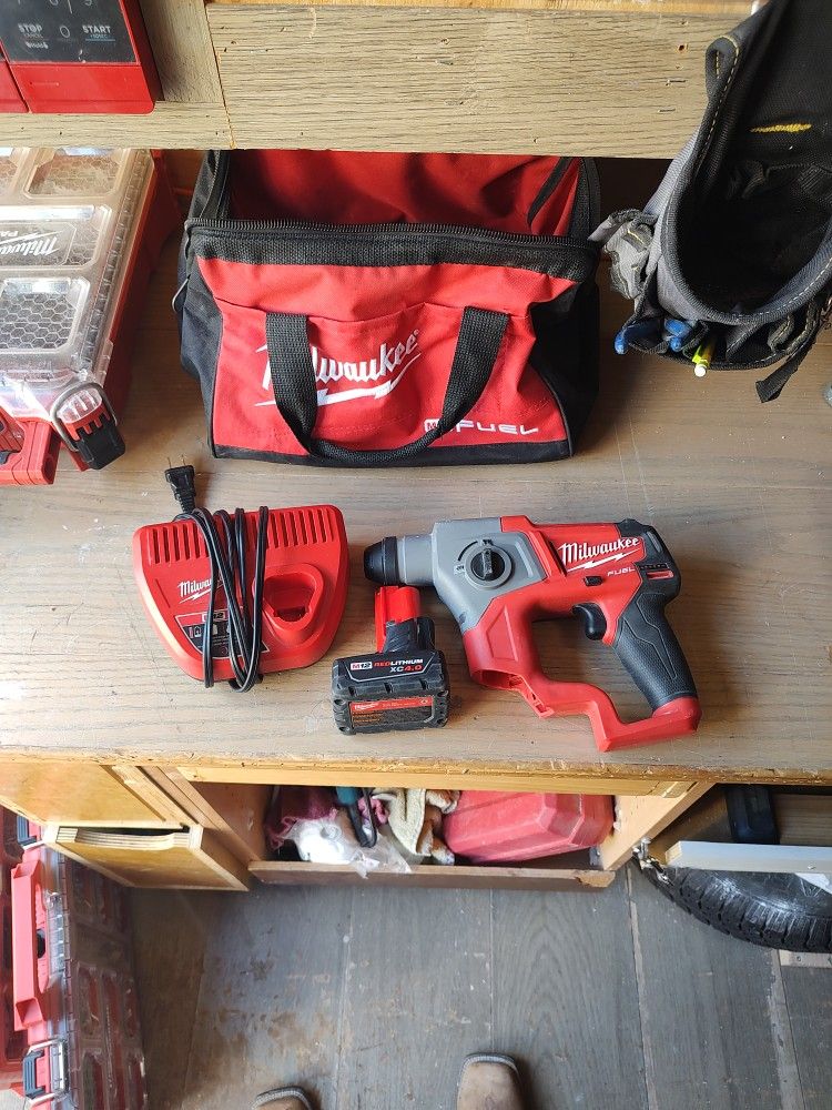 Milwaukee M12 SDS Plus Rotary Hammer