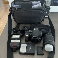 Nikon D5100 16mp DSLR Camera Kit W 18-55 Lens