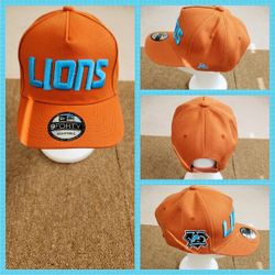 DETROIT LIONS NFL FOOTBALL 🏈 SNAPBACK HAT.