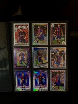 Barcelona Soccer Cards