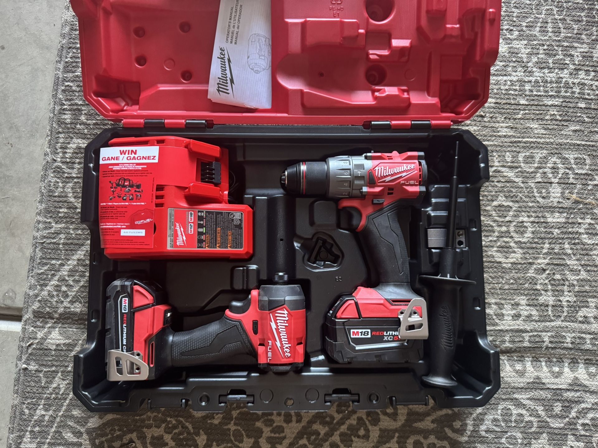 Milwaukee M18 Drill Combo