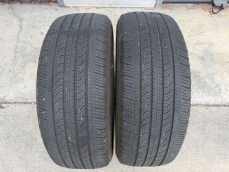 2 Michelin Tires 215/55/17